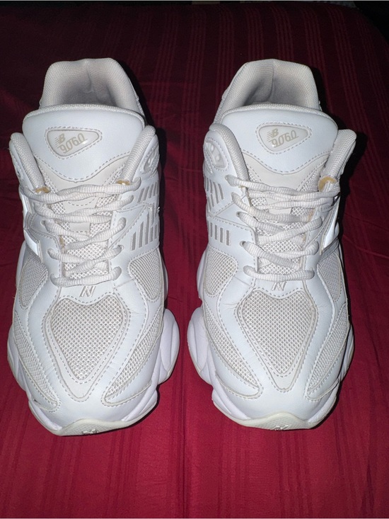 New Balance Shoes - New Balance unisex All-White Lace-Up Athletic Sneakers